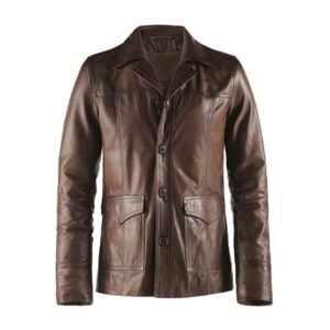 Agent 47 Herrenblazer aus Lammleder