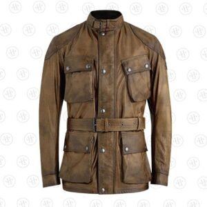 Belstaff Trialmaster Waxed Field Distressed Jacke