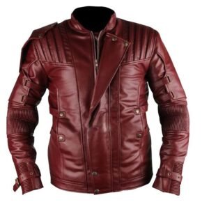 Star Lord Herren-Jacke aus Schaffellleder