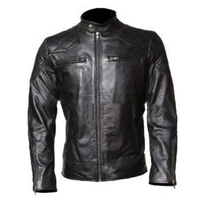 Revit Schwarze Lederjacke