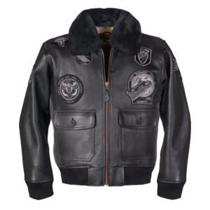 Wings of Gold Marine-Fliegerjacke aus Leder