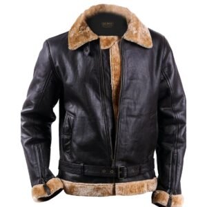 Herren-Fliegerjacke aus Lammfell