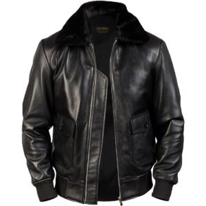 Herren G-1 Bomberlederjacke