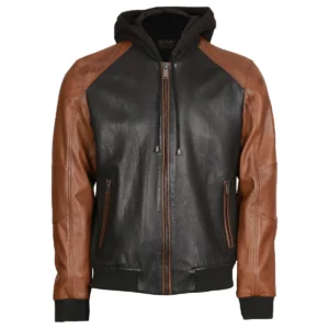 Herren-Lederjacke in zwei Farben
