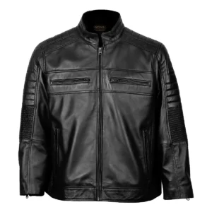 Shawn Classic Cafe Racer Lederjacke