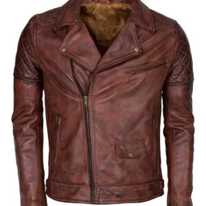 Sam Brando Biker-Lederjacke