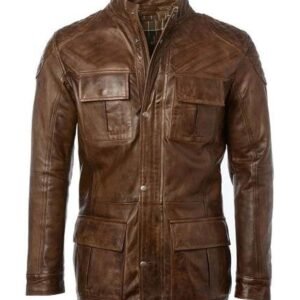 Keith Cafe Racer Lederjacke