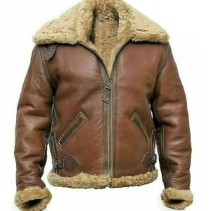 Herren Piloten-Fliegerjacke B3 aus Leder