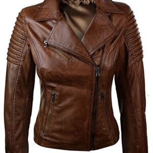 Alicia Biker-Lederjacke