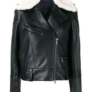 Lara Flieger-Biker-Lederjacke