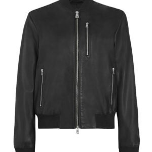 Ezra Bomber Lederjacke