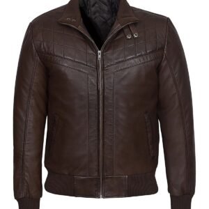 Joel Retro Bomber Lederjacke