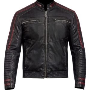 Caleb Biker Lederjacke
