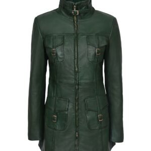 Shay Gothic Ledermantel