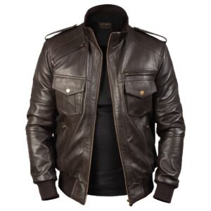 Frank Bomber Lederjacke