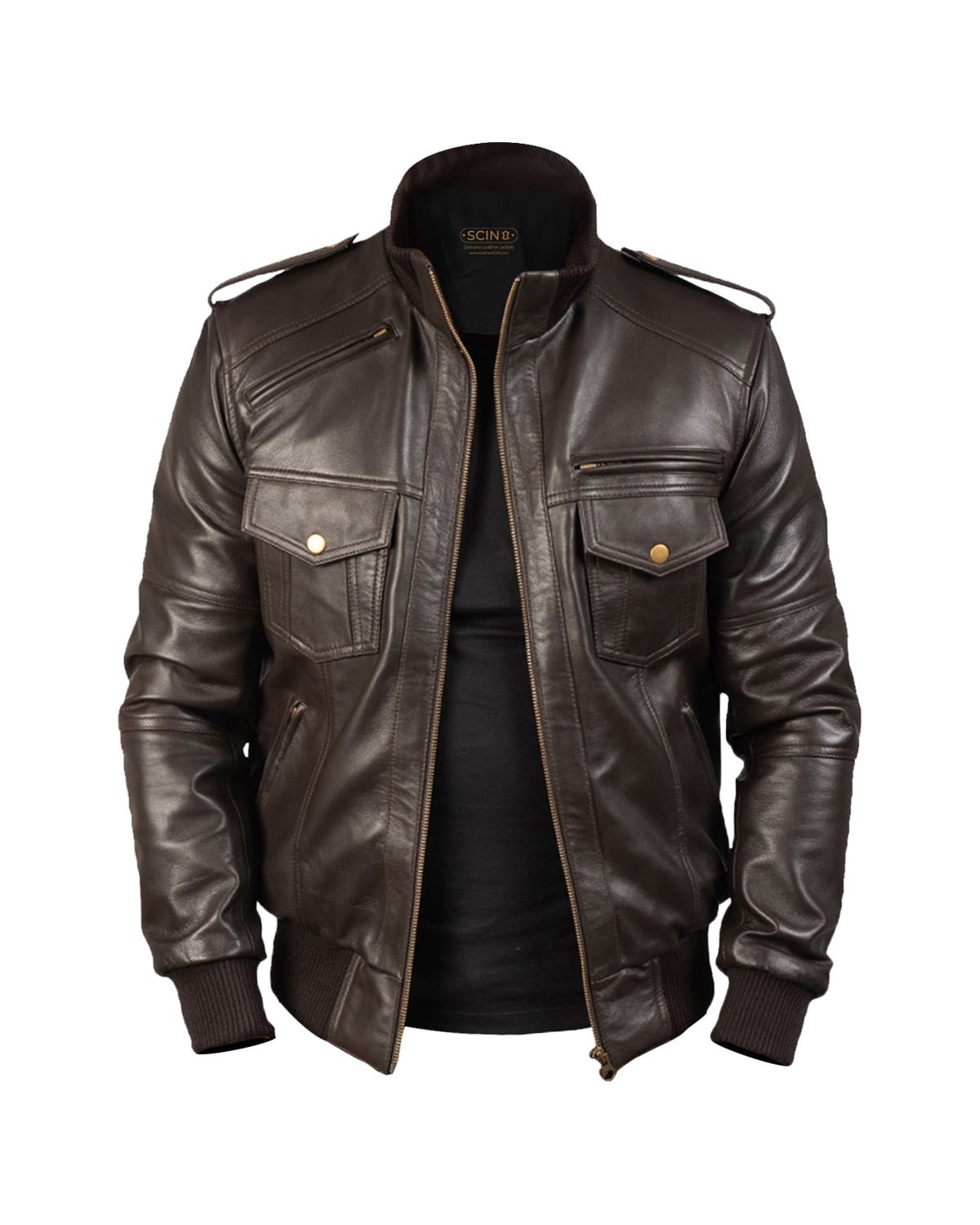 Frank Bomber Lederjacke