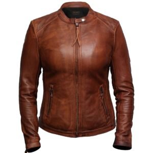 Ayla Biker-Lederjacke